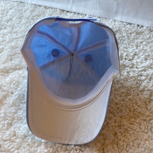 Children's Ball Cap. Blue Multi. One Size. Animal Design. Adjustable Velcro. - Picture 7 of 9